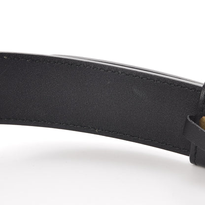 Gucci Velvet Matelasse GG Marmont Belt Bag 85 34 Black 12 of 12