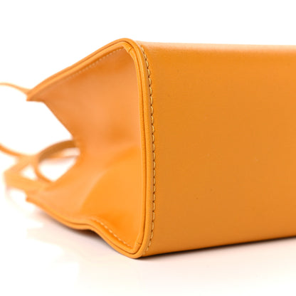 Telfar Vegan Leather Small Shopping Bag Mustard 8 of 9