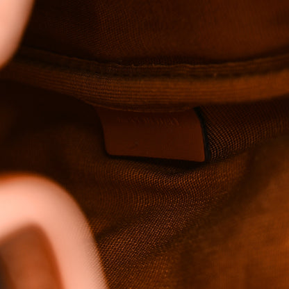 Celine Triomphe Canvas Calfskin Mini Folco Backpack Tan 6 of 9
