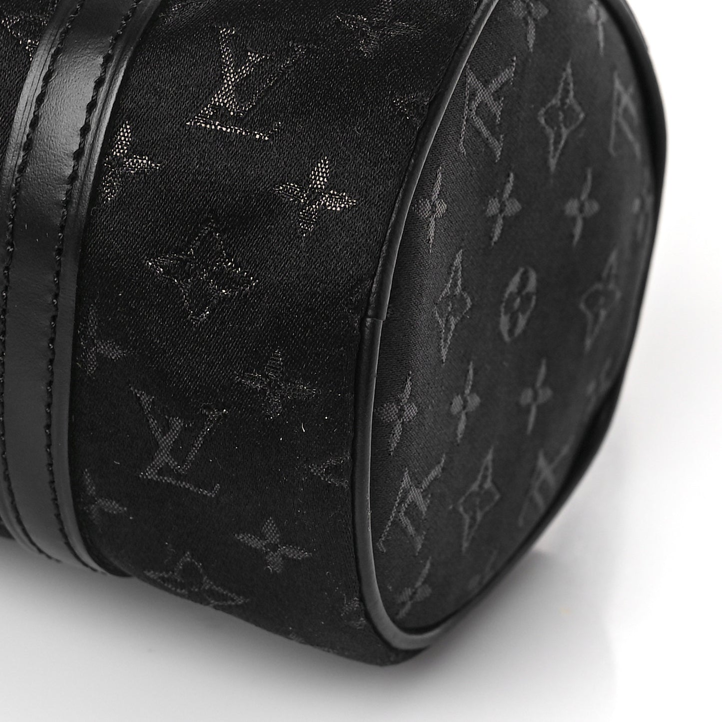 Satin Monogram Mini Papillon Black