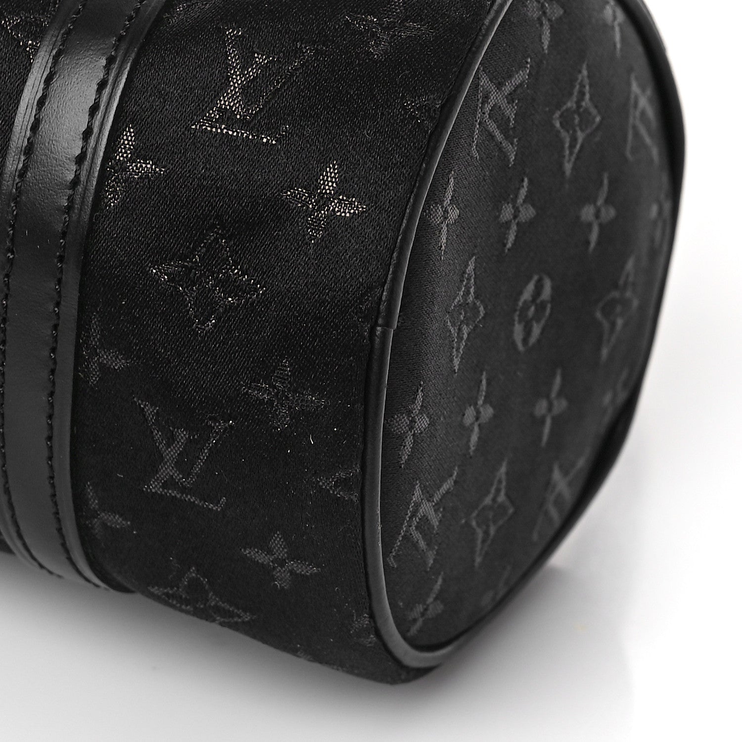 Louis Vuitton Satin Monogram Mini Papillon Black 8 of 8
