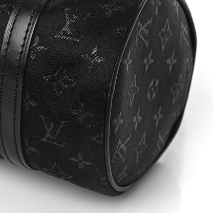 Louis Vuitton Satin Monogram Mini Papillon Black 8 of 8