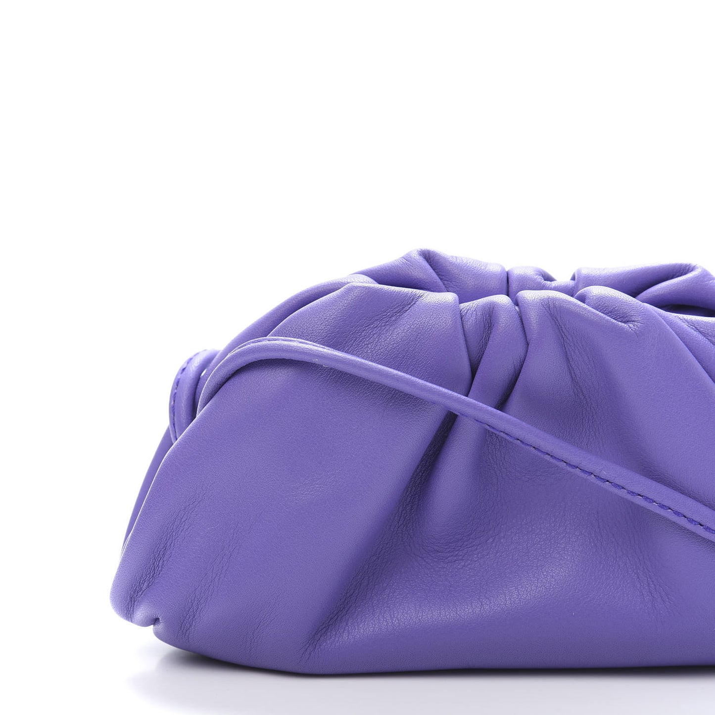 Butter Calfskin Coin Purse Purple