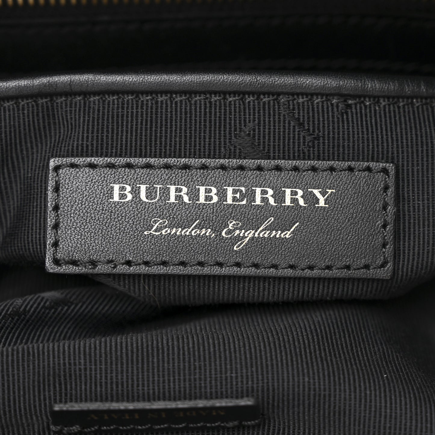 Nylon Medium Rucksack Backpack Black