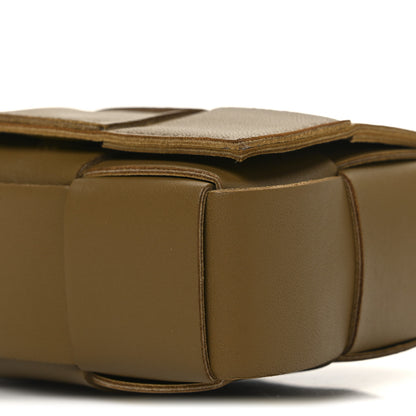 Bottega Veneta Lambskin Maxi Intrecciato Extra Mini Cassette Crossbody Bag Acorn 9 of 9
