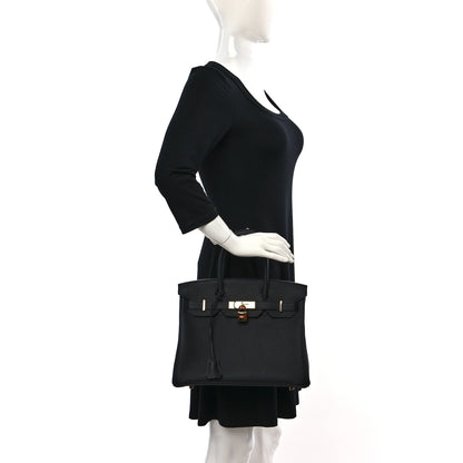 Hermes Togo Birkin 30 Black 2 of 10