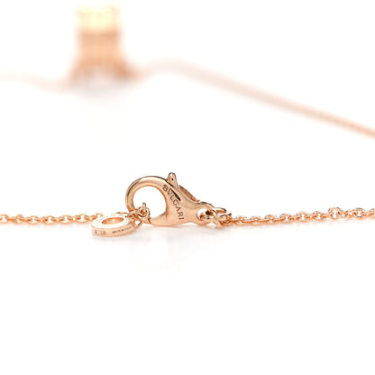 Bulgari 18K Rose Gold B.Zero1 Pendant Necklace 4 of 7