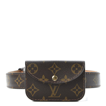 Louis Vuitton Monogram Ceinture Pochette Solo Belt 85 34 1 of 10