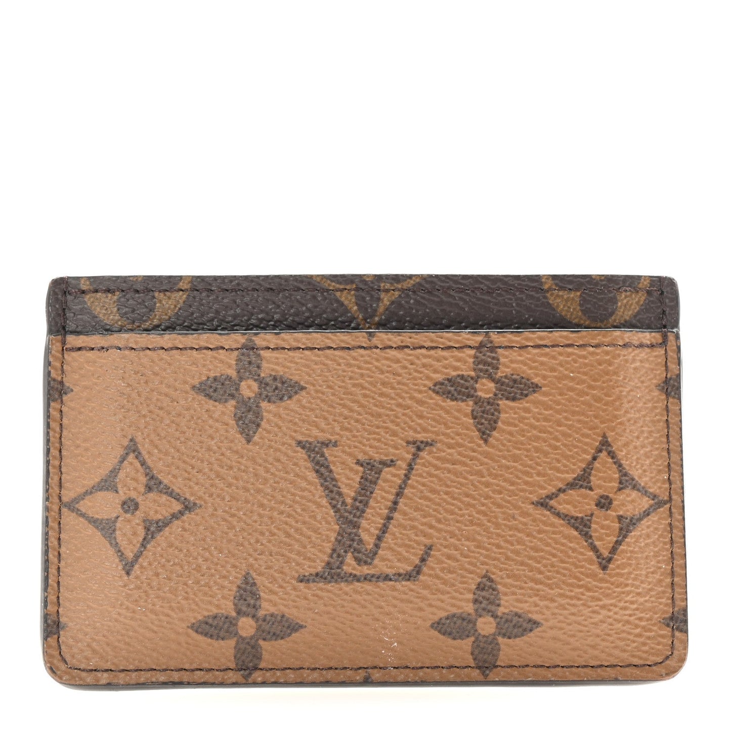 Reverse Monogram Card Holder