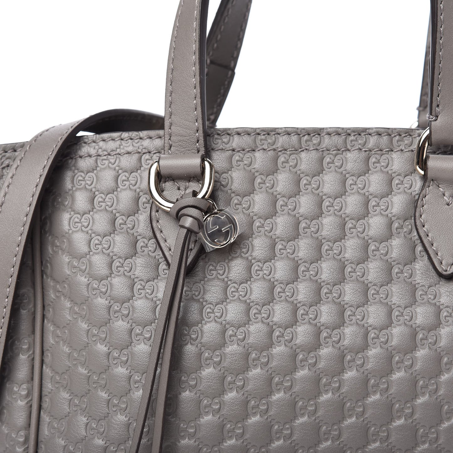 Microguccissima Small Bree Tote Graphite
