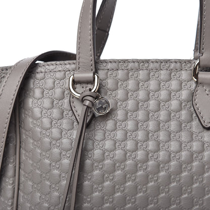 Gucci Microguccissima Small Bree Tote Graphite 10 of 10