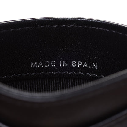 Chanel Lambskin Quilted Card Holder So Black 7 of 9