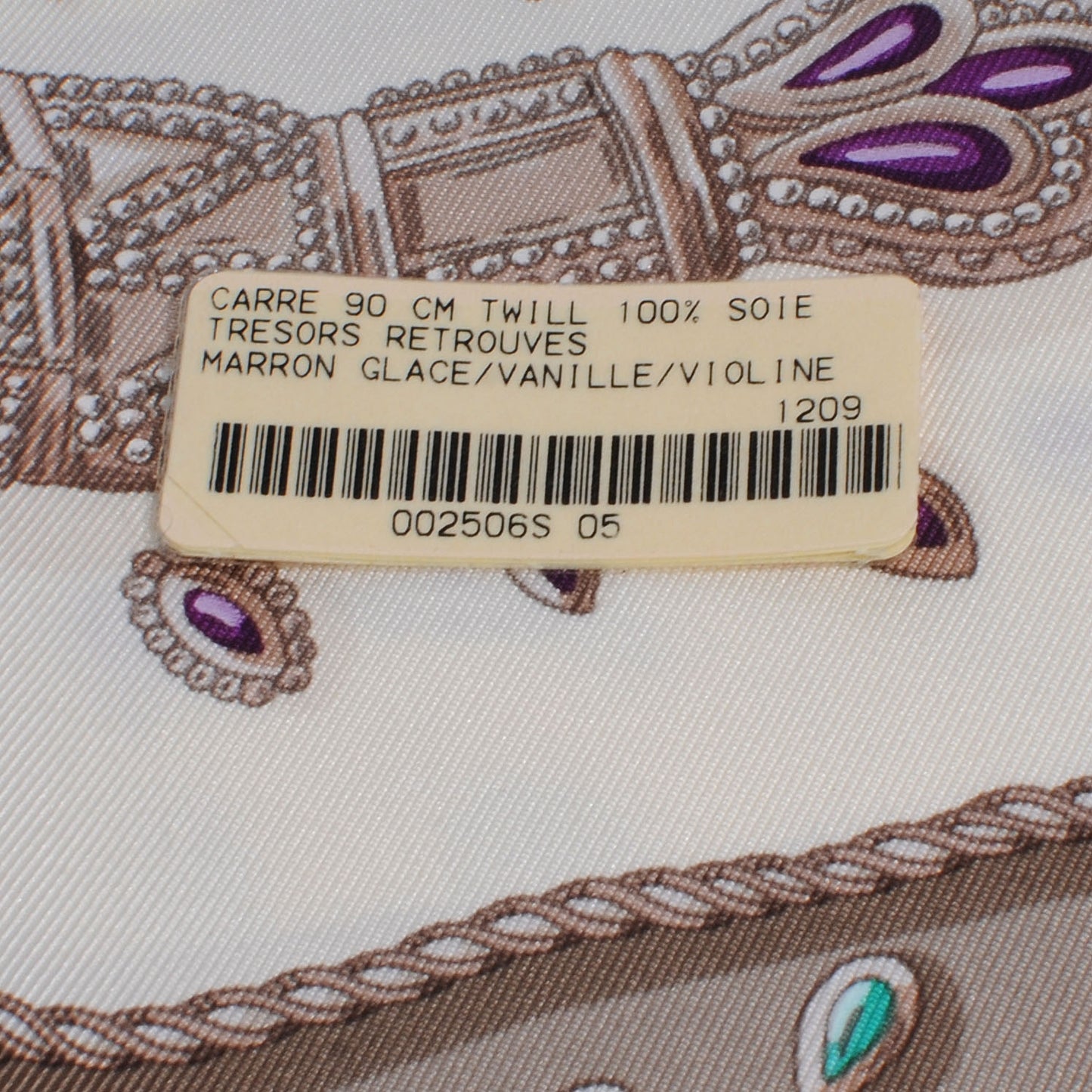 Silk Tresors Retrouves Scarf 90