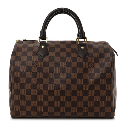 Louis Vuitton Damier Ebene Speedy 30 1 of 10
