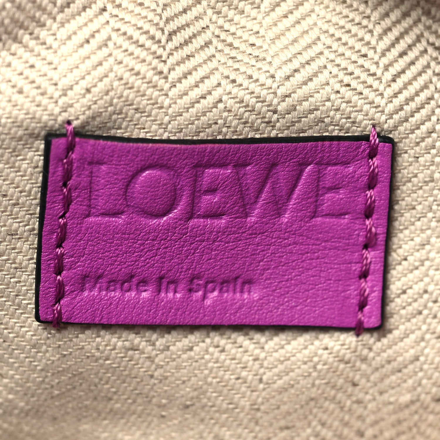 Loewe Calfskin Puzzle Hobo Bright Purple 6 of 9
