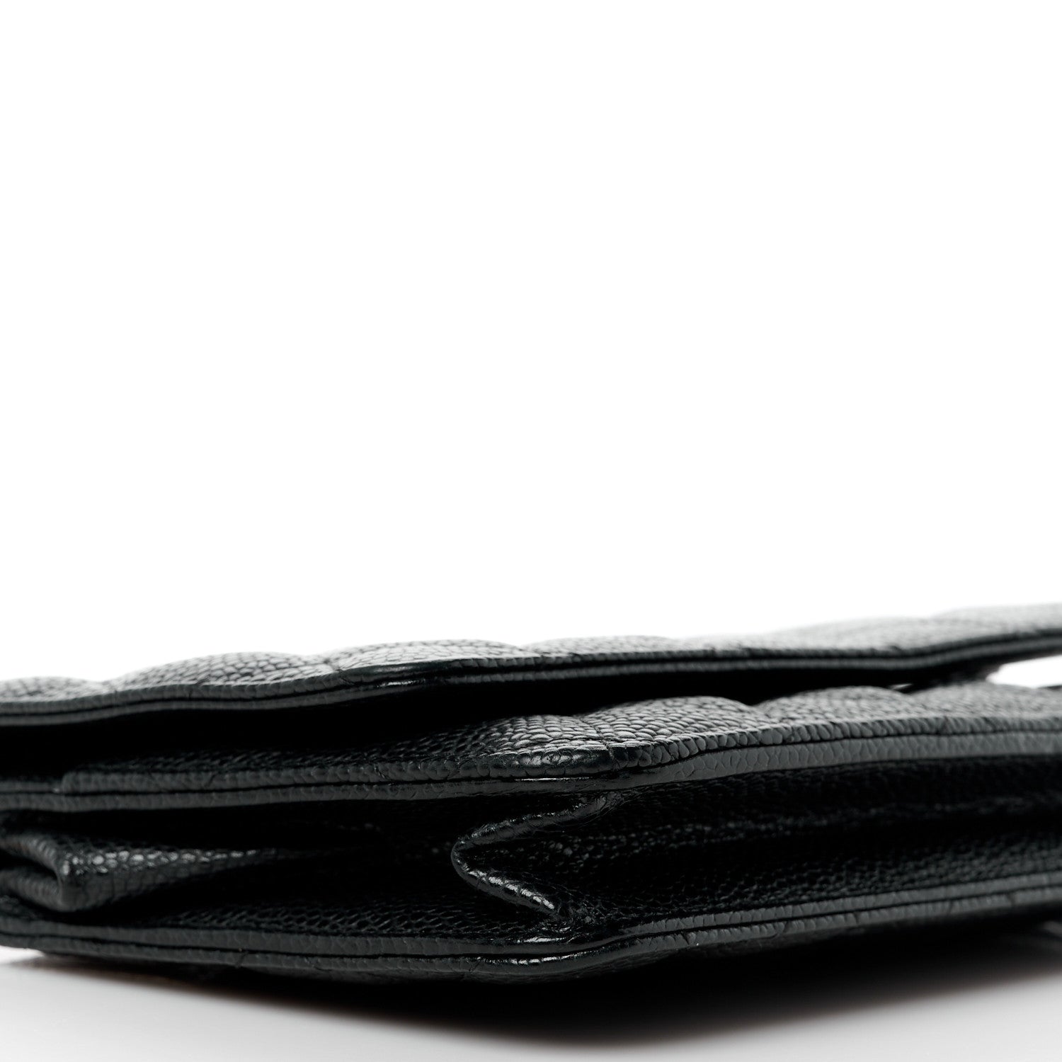 Chanel Caviar Quilted Wallet on Chain WOC Black 9 of 13