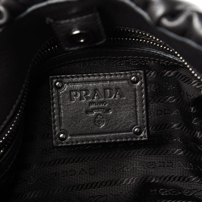 Prada Vitellino Mordo Hobo Grafite Mordore 5 of 11