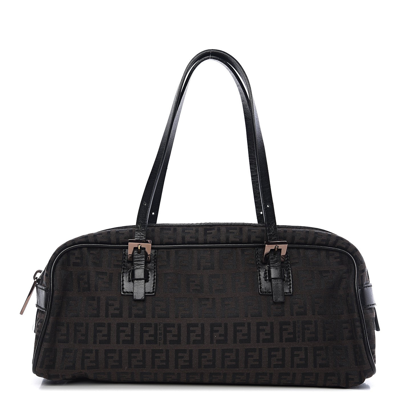 Zucchino Small Buckle Tote Brown