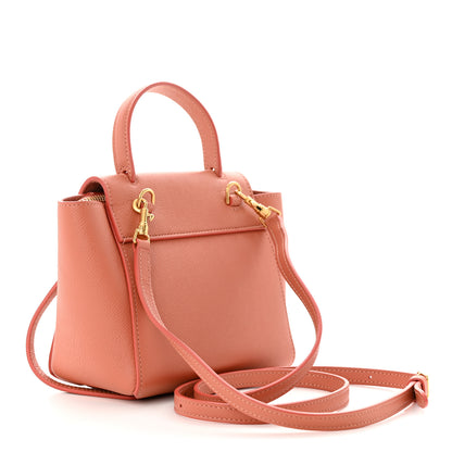 Celine Grained Calfskin Pico Belt Bag Lychee 3 of 10