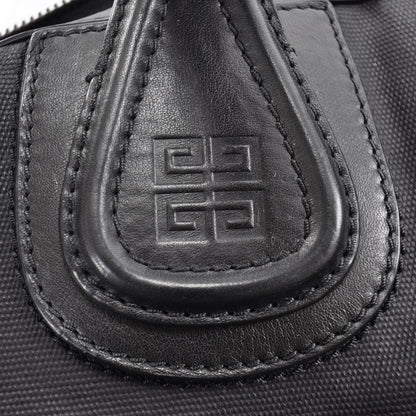 Givenchy Leather Canvas North South Nightingale Black 10 of 10
