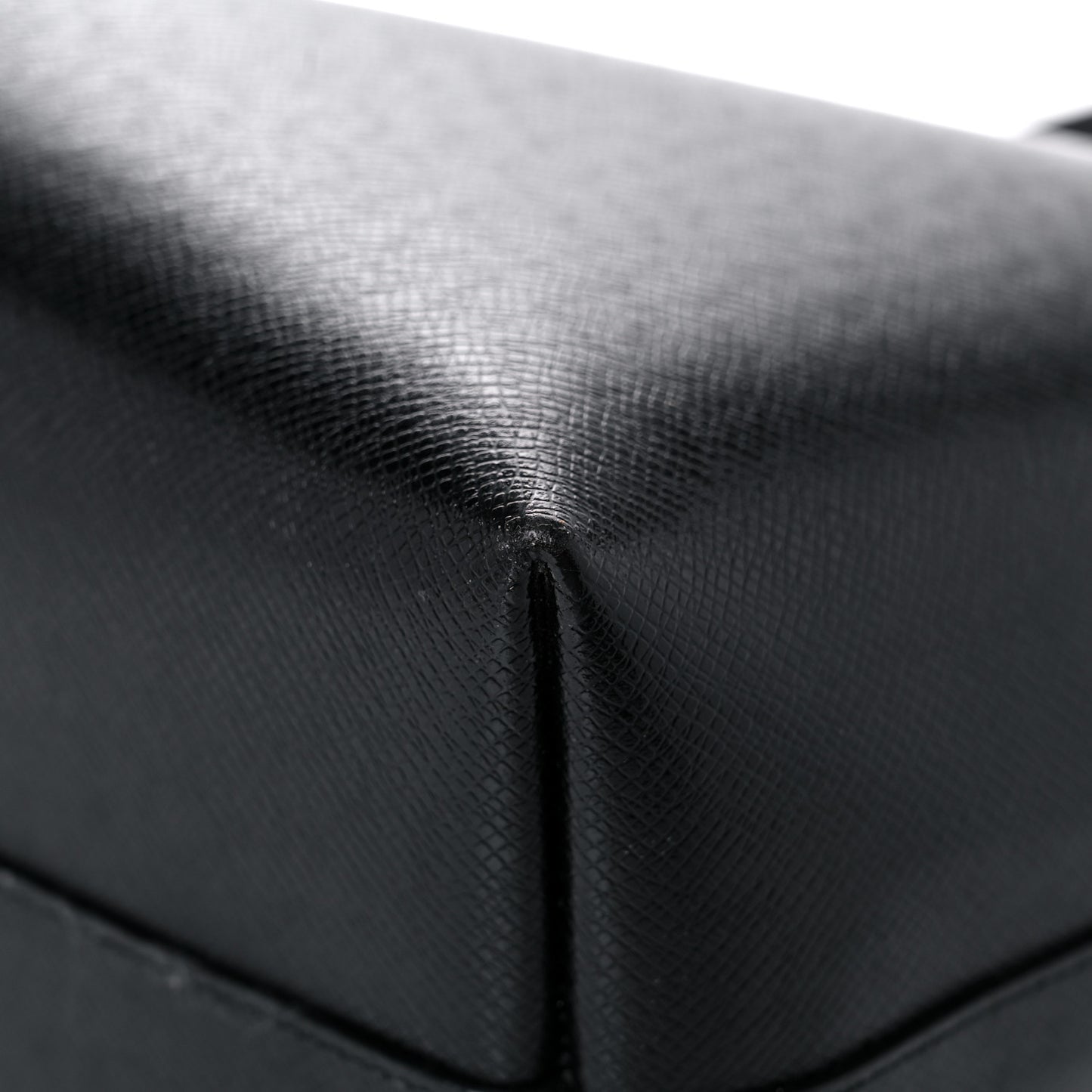 Calfskin Large Shopping Tote Black