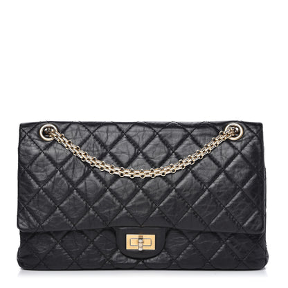 Chanel Aged Calfskin Quilted 2.55 Reissue 226 Flap Black 1 of 10