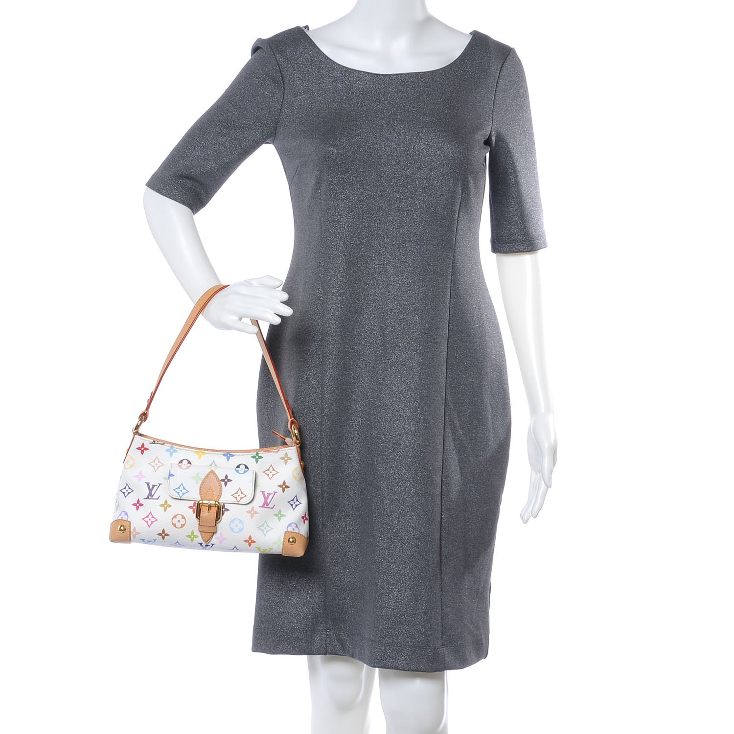 Louis Vuitton Monogram Multicolor Eliza White 2 of 7