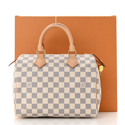 Louis Vuitton Damier Azur Speedy 25 11 of 11