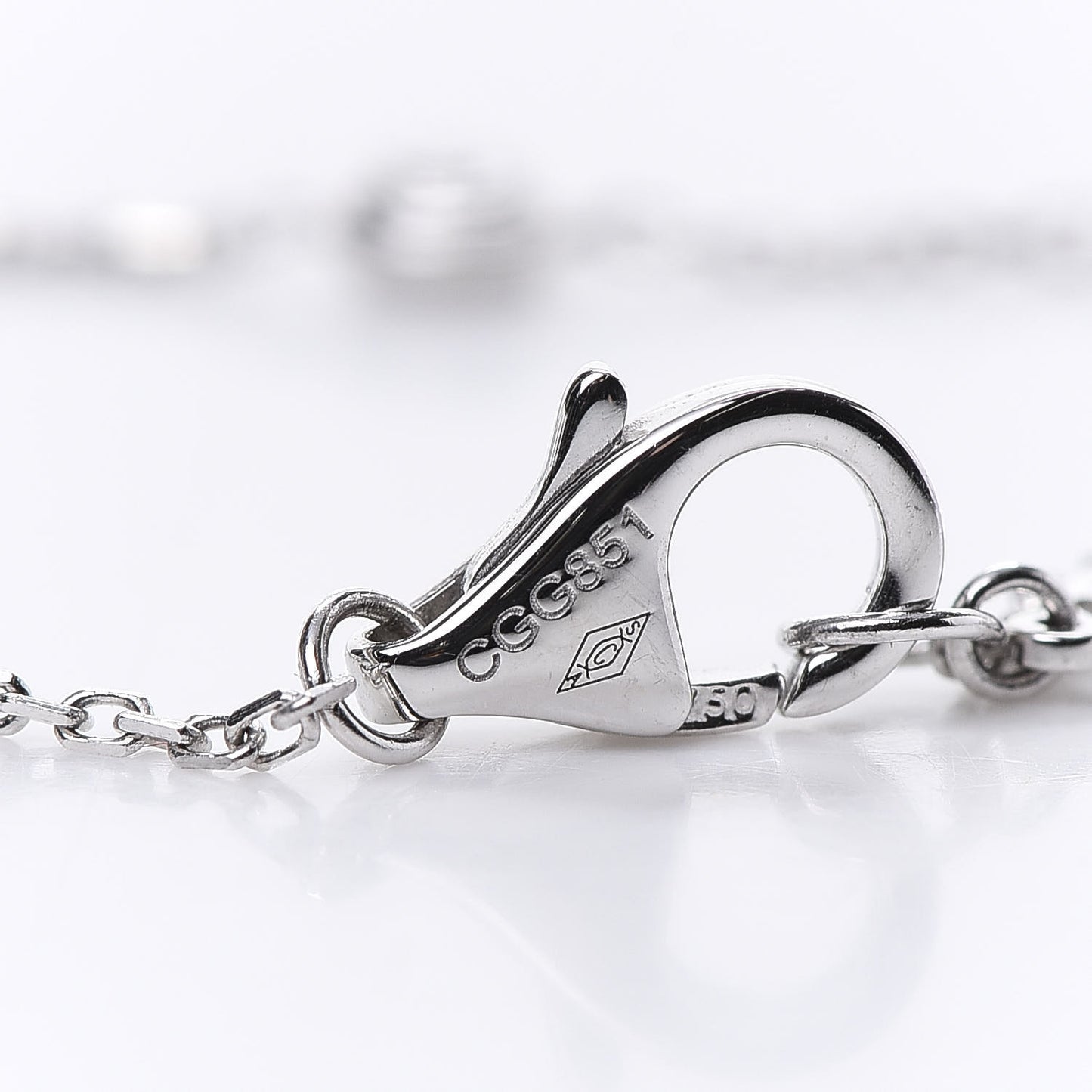 18K White Gold Diamond XS D'Amour Bracelet