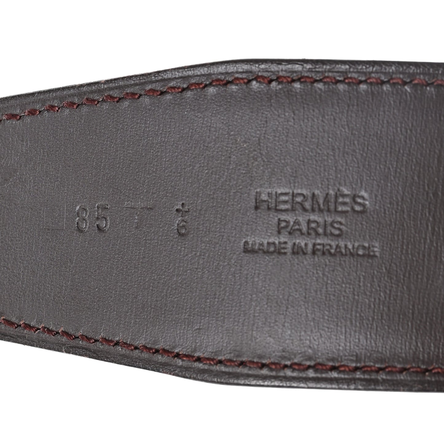 Swift Epsom Medor H Belt 85 34 Chocolate Rouge Casaque