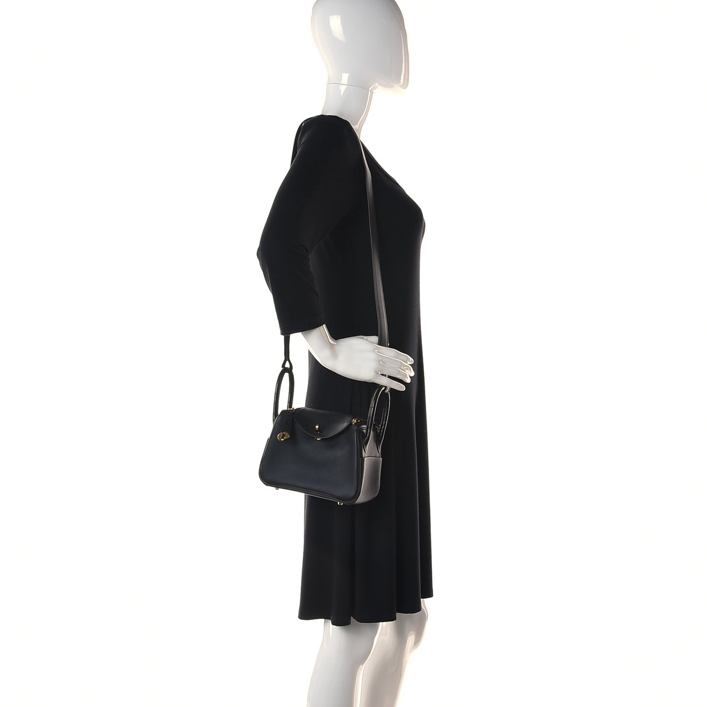 Swift Matte Alligator Mini Touch Lindy 20 Black