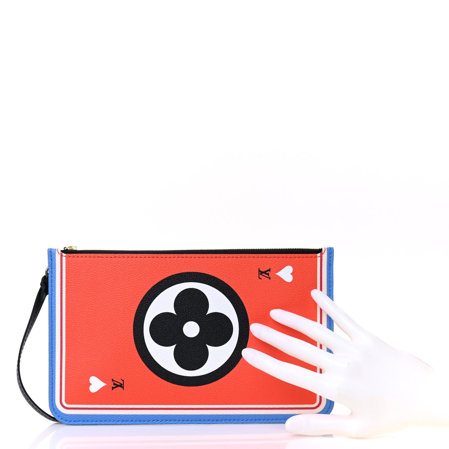 Game On Neverfull MM Pochette White