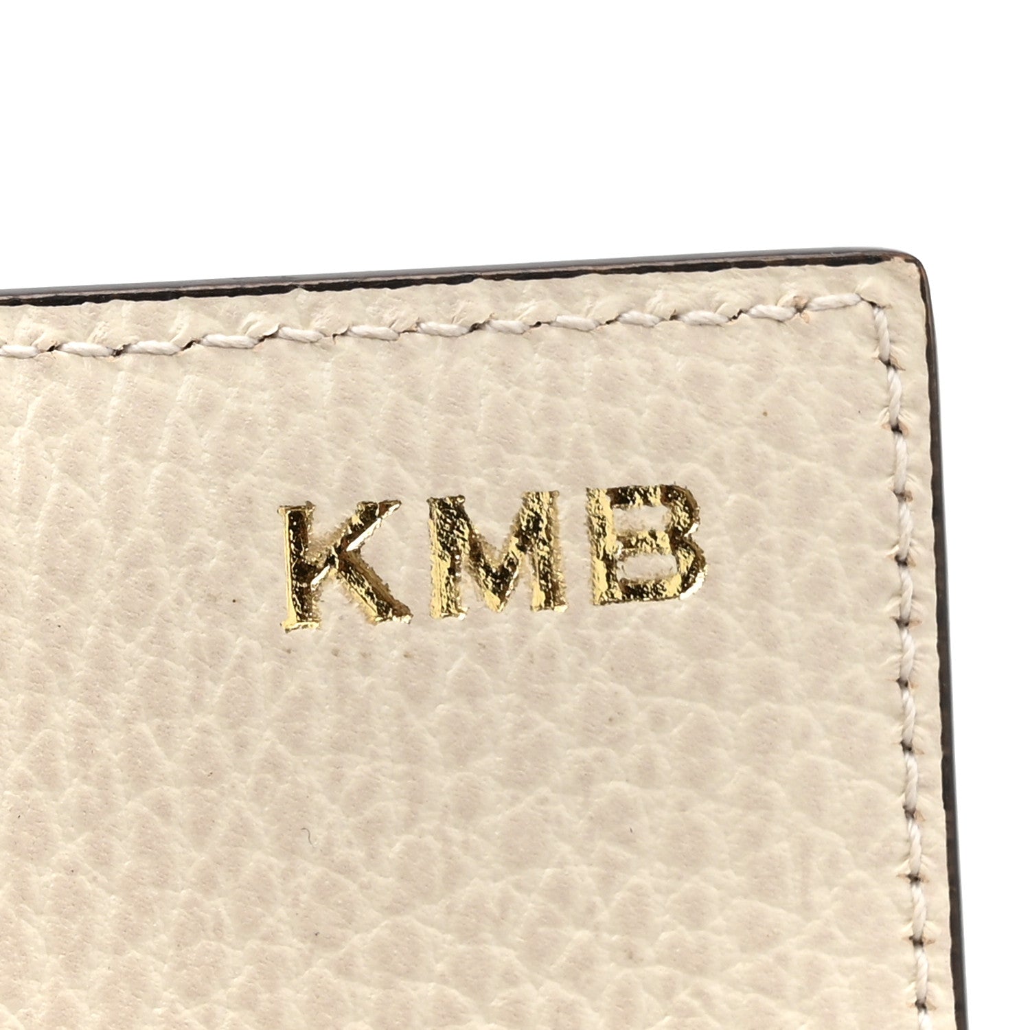 Gucci Dollar Calfskin GG Supreme Monogram GG Marmont Continental Wallet Mystic White Beige Ebony 9 of 12