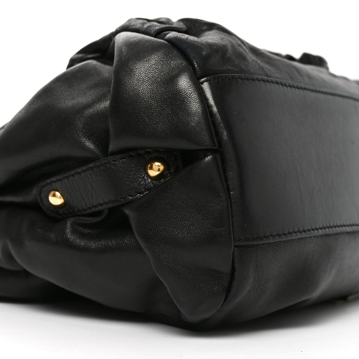 Valentino Garavani Nappa Jardin Rose Framed Duffel Black 8 of 10