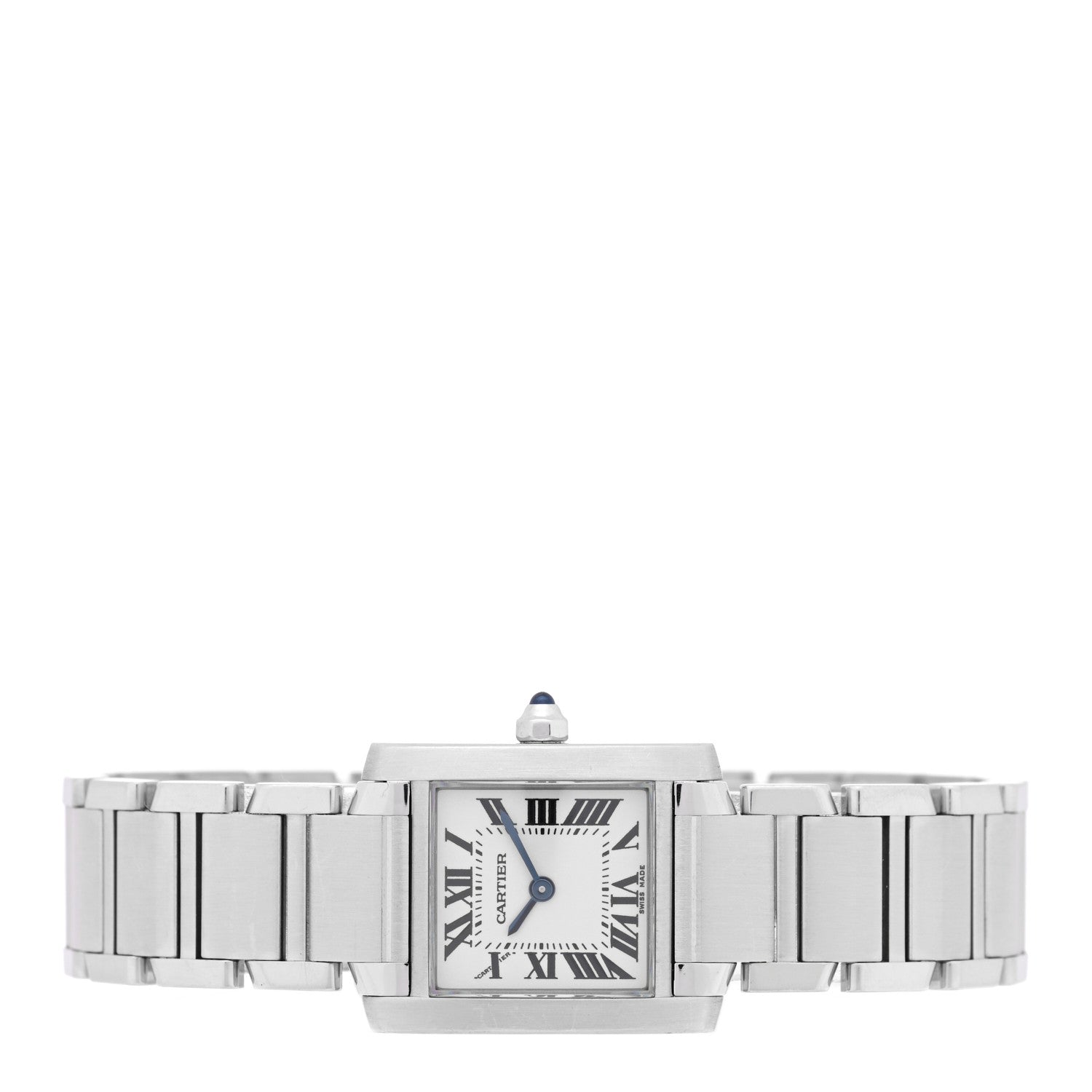 Cartier Stainless Steel 20mm Tank Francaise Quartz Watch 2 of 4