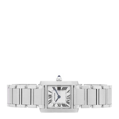 Cartier Stainless Steel 20mm Tank Francaise Quartz Watch 2 of 4