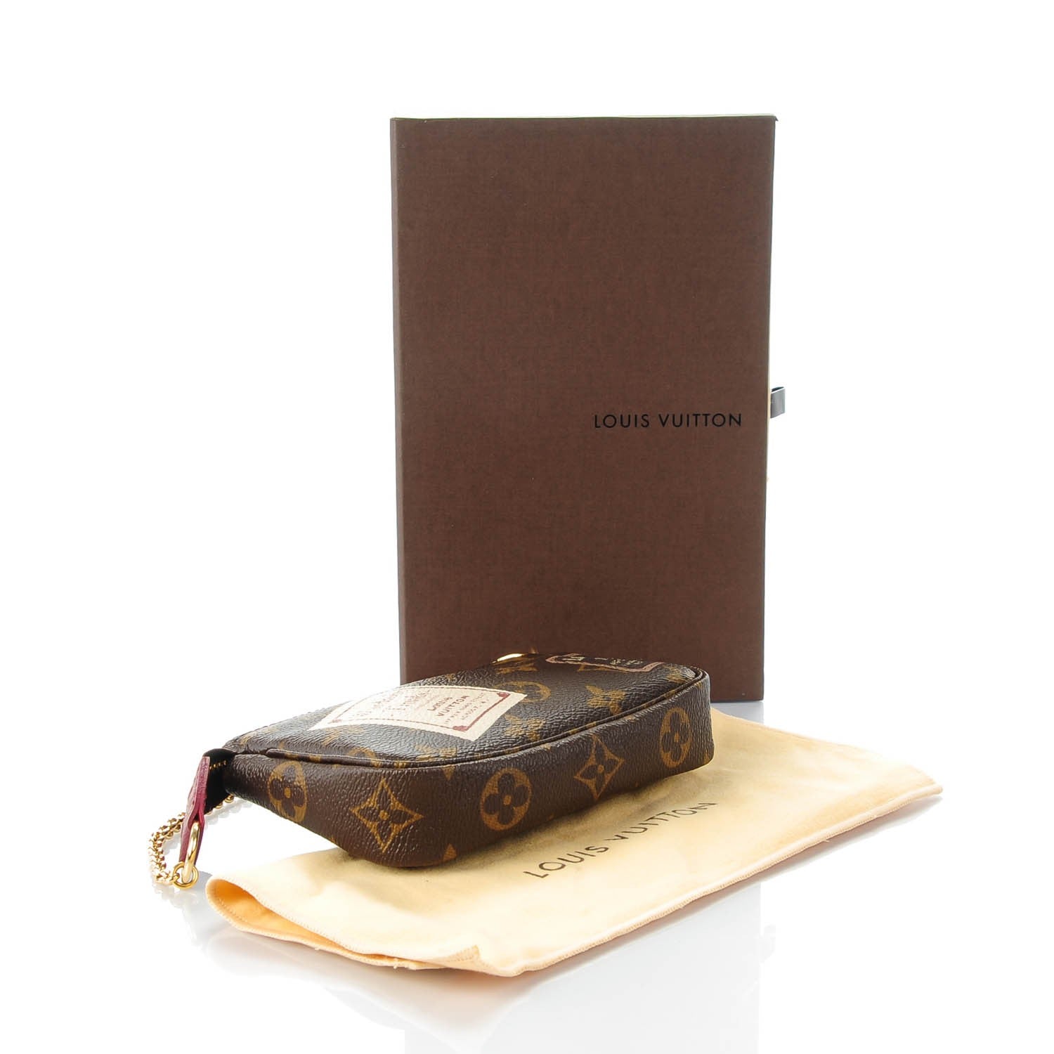 Louis Vuitton Monogram Trunks and Bags Mini Pochette 3 of 7