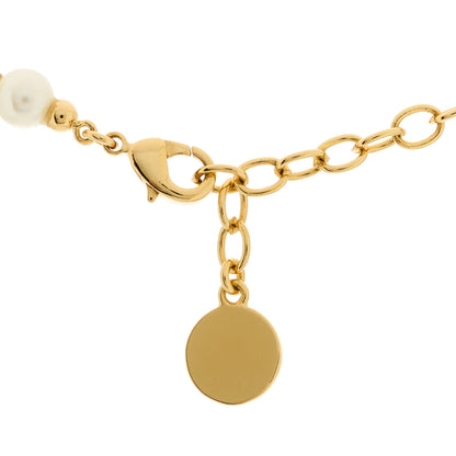 Christian Dior Pearl 30 Montaigne Choker Necklace Gold 5 of 6