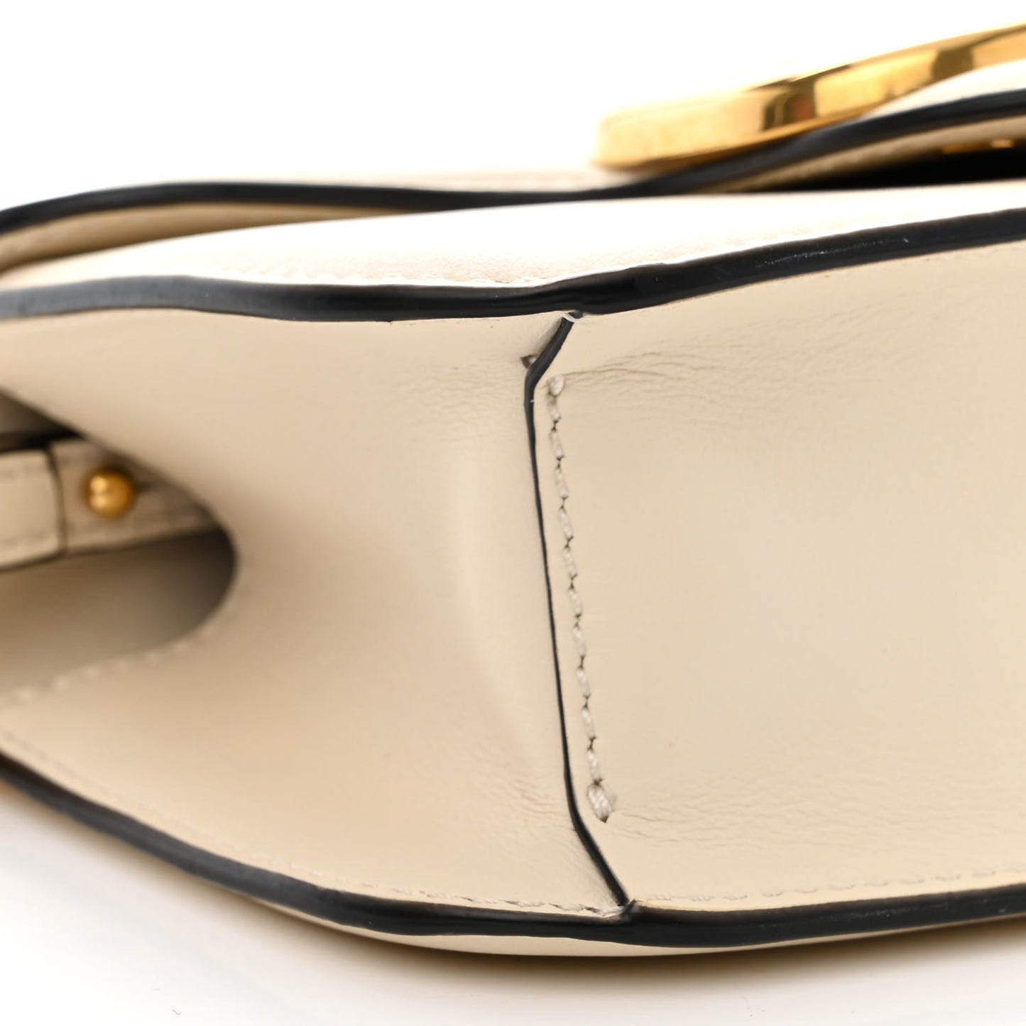Calfskin Vlogo Small Loco Shoulder Bag Light Ivory