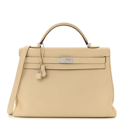 Hermes Togo Kelly Retourne 40 Parchemin 1 of 10