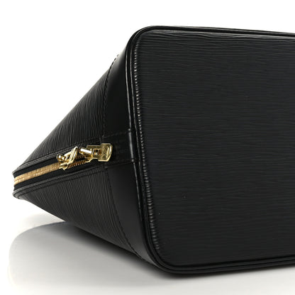 Louis Vuitton Epi Alma PM Black 8 of 9
