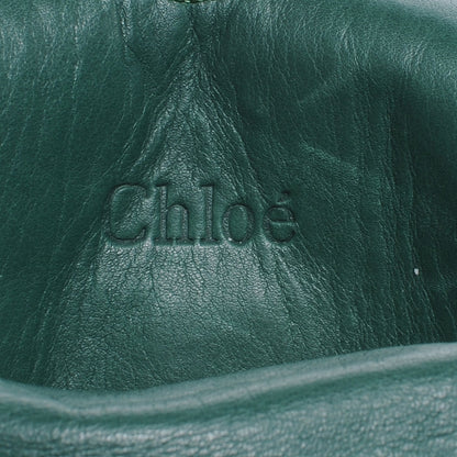 Chloe Python Silverado Shoulder Bag Emerald 5 of 7