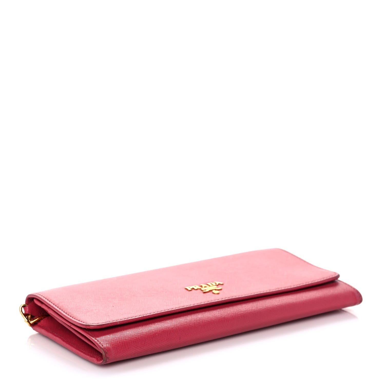 Prada Saffiano Metal Oro Chain Wallet Tamaris 3 of 11