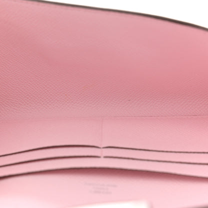Hermes Epsom Maillon Wallet To Go Rose Darling 5 of 11