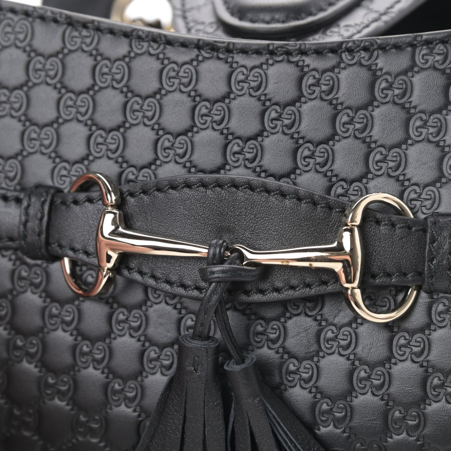 Gucci Microguccissima Mini Emily Shoulder Bag Black 11 of 11