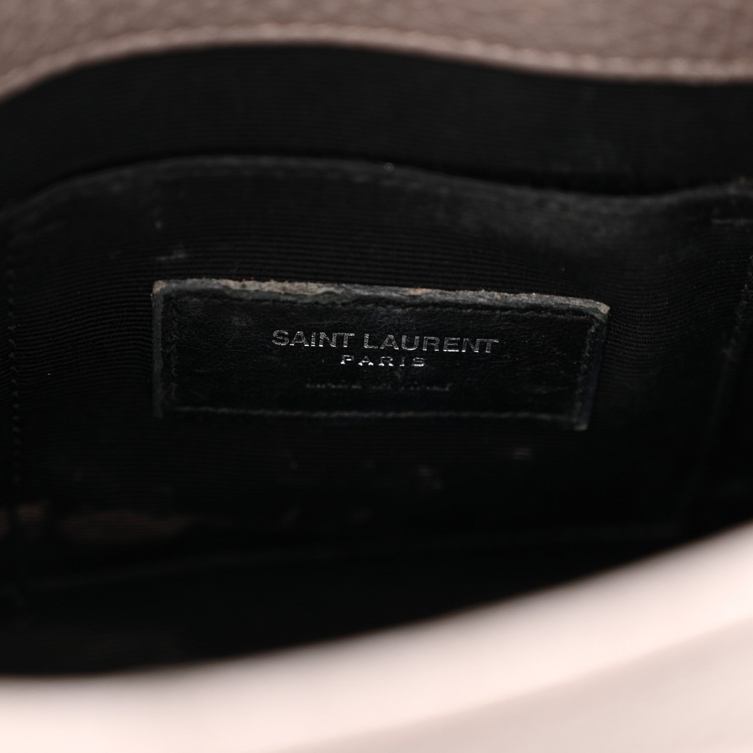 Saint Laurent Grained Calfskin Baby Sac De Jour Fog 6 of 11