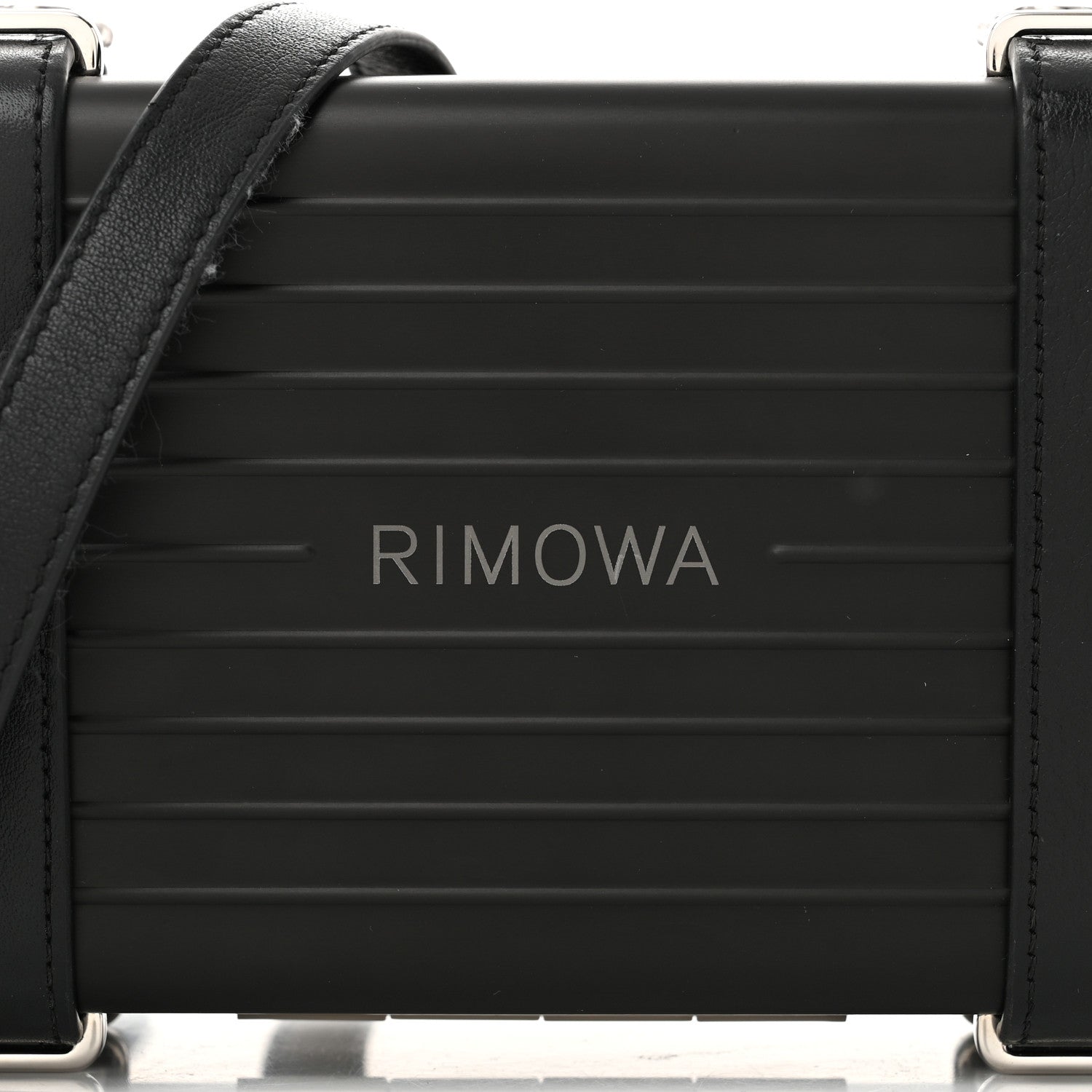 Christian Dior X RIMOWA Aluminum Personal Clutch On Strap Black 10 of 14