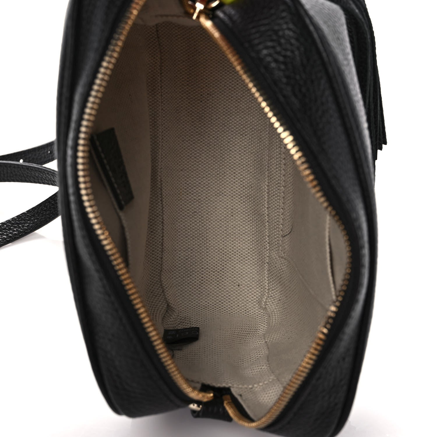 Gucci Pebbled Calfskin Small Soho Disco Bag Black 4 of 10