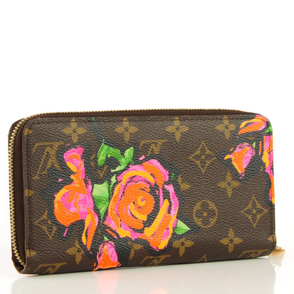 Louis Vuitton Monogram Roses Zippy Wallet 3 of 7