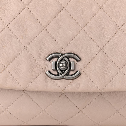 Chanel Calfskin Quilted Couture Messenger Light Pink 8 of 11